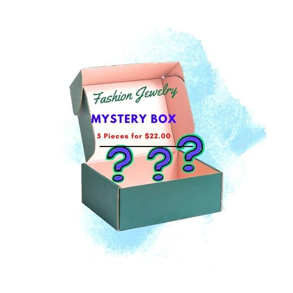 Mystery Fashion Jewelry Box - 5 Items - Asst. #8 - $22 - Picture 1 of 1